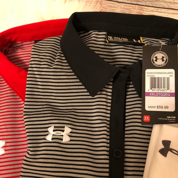 Under Armour Tops - NWT Women’s XXL Under Armour polo